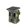 Caméra de chasse 4K 64 MP solaire — 4 modes de charge, écran 2&Prime;, timelapse, enregistrement en boucle