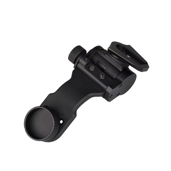 Bras en J métallique pour vision nocturne — adaptateur PVS-14 sur support de casque L4 / G24 Bras en J métallique pour vision nocturne — adaptateur PVS-14 sur support de casque L4 / G24