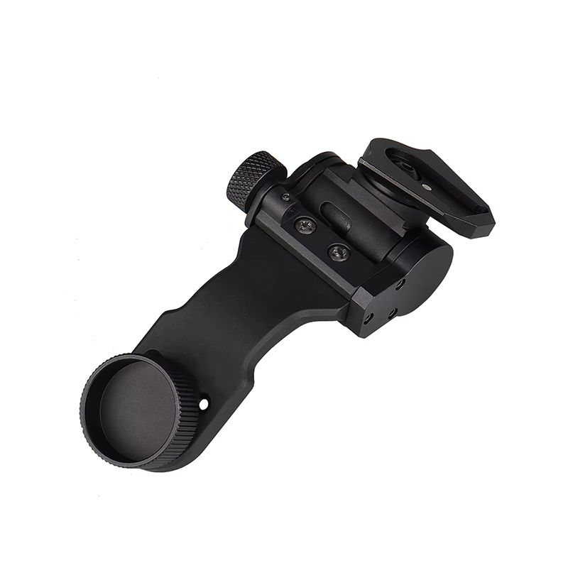 Bras en J métallique pour vision nocturne — adaptateur PVS-14 sur support de casque L4 / G24