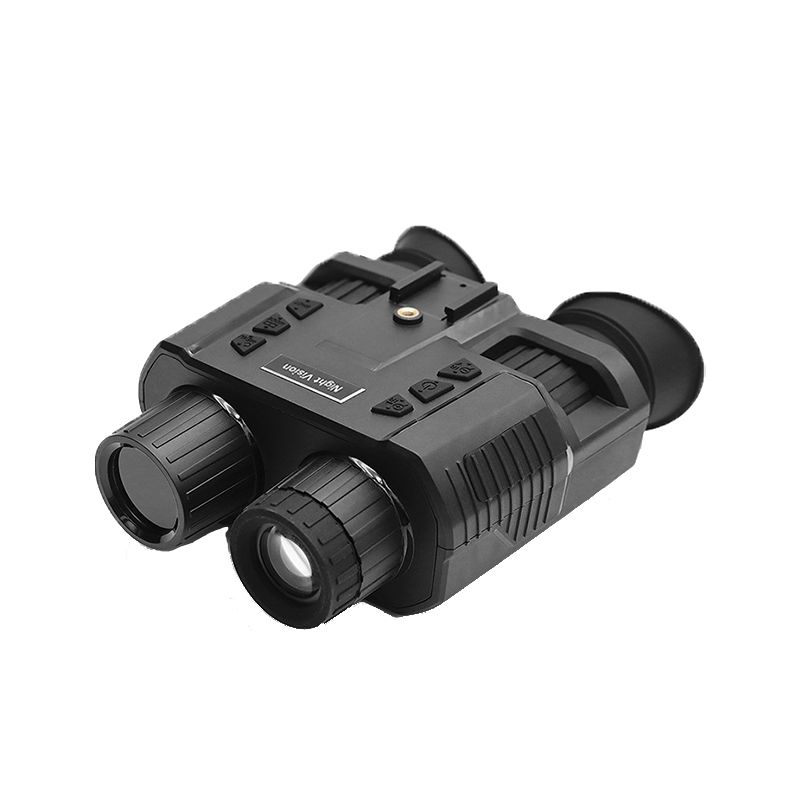 NV8000 — Jumelles de vision nocturne 3D à double écran, 250-300 m, casque ou serre-tête, 350 g NV8000 — Jumelles de vision nocturne 3D à double écran, 250-300 m, casque ou serre-tête, 350 g