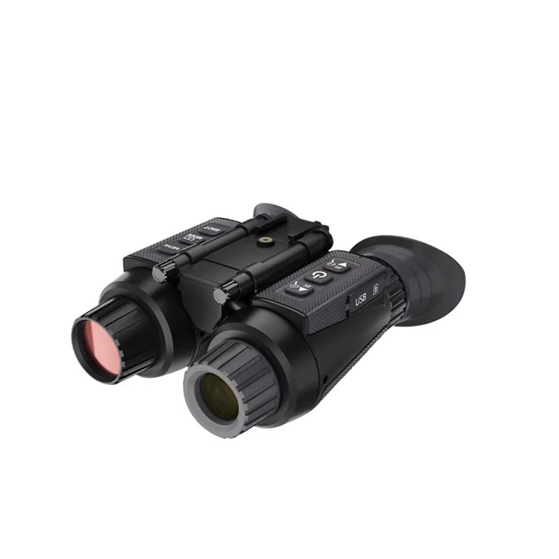 NV8300 — Jumelles de vision nocturne 3D double écran, écart pupillaire réglable 60-72 mm, 250-300 m, IP54 NV8300 — Jumelles de vision nocturne 3D double écran, écart pupillaire réglable 60-72 mm, 250-300 m, IP54