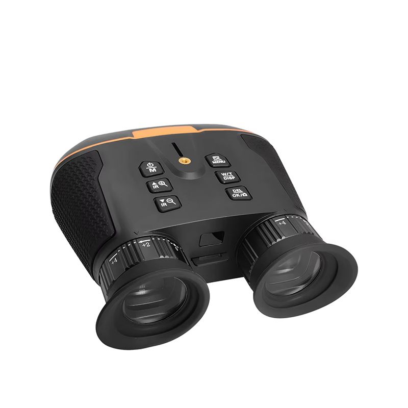 Jumelles de vision nocturne 3D 8K — double caméra, grand écran, assemblage 3D, 512 Go, 3600 mAh