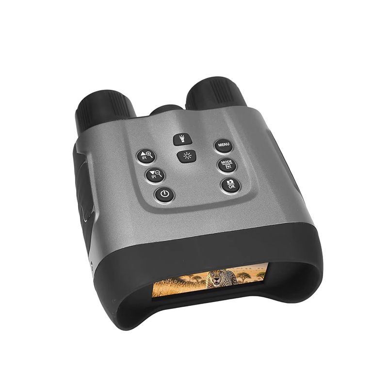 NV2188 — Jumelles de vision nocturne 4K holographiques, batterie 9000 mAh, lampe blanche, 350-400 m, écran