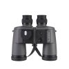 Jumelles marine 10x50 — boussole et télémètre intégrés, oculaires 28 mm, champ 132 m à 1000 m Jumelles marine 10×50 — boussole et télémètre intégrés, oculaires 28 mm, champ 132 m à 1000 m
