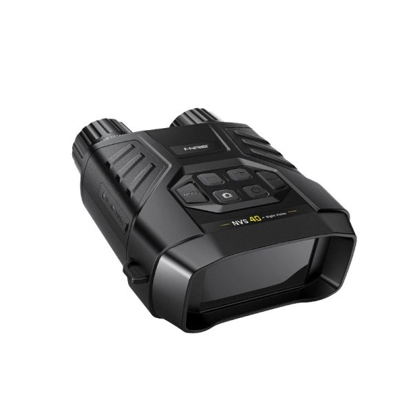 NVS-40 — Jumelles de vision nocturne 4K, écran IPS 3", 300 m, infrarouge 850 nm sur 7 niveaux, batterie 18650 NVS-40 — Jumelles de vision nocturne 4K, écran IPS 3″, 300 m, infrarouge 850 nm sur 7 niveaux, batterie