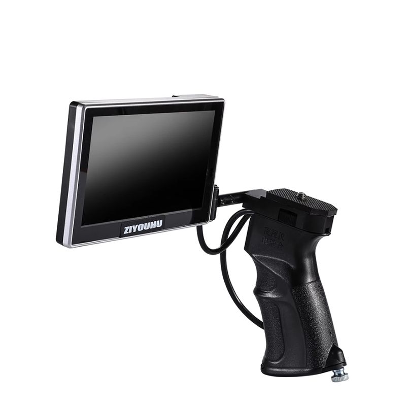 Écran déporté 5,3" pliable avec poignée pistolet — pour monoculaire thermique, filetage 1/4" Écran déporté 5,3″ pliable avec poignée pistolet — pour monoculaire thermique, filetage 1/4″