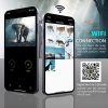 Lunette de vision nocturne WiFi — 960p, portée 300 m, illuminateur IR à zoom, viseur point rouge, mallette et carte 32 Go incluses Lunette de vision nocturne WiFi — vue 2