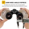 Jumelles 12x50 — oculaires 24 mm, prisme BAK4, traitement FMC, structure métal Jumelles 12×50 — oculaires 24 mm, prisme BAK4, traitement FMC, structure métal — vue 2