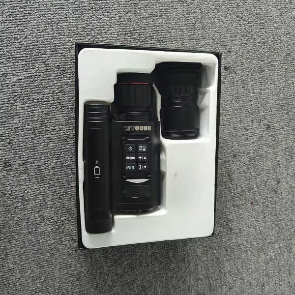 NV076 — Vision nocturne avec télémètre et calculateur balistique, écran OLED, incrustation PIP, WiFi, carte 128 Go incluse NV076 — Vision nocturne avec télémètre et calculateur balistique, écran OLED, in — vue 2