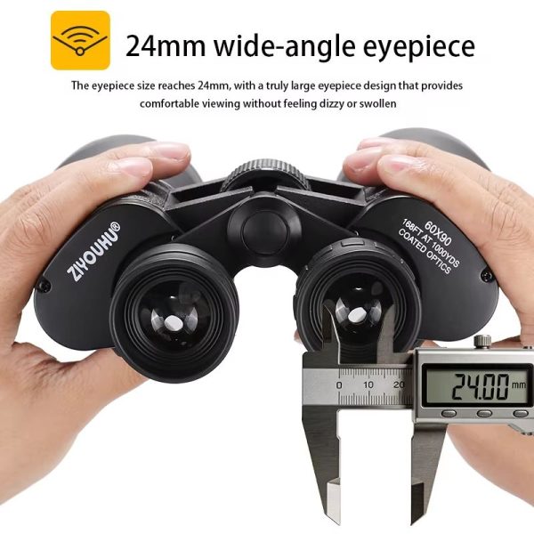 Jumelles 7x50 grand format — prisme Porro BAK4, oculaires 24 mm, traitement FMC, châssis métal Jumelles 7×50 grand format — vue 2