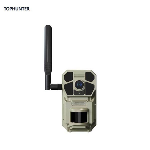 Caméra de chasse 4G LTE solaire — vision nocturne couleur, audio bidirectionnel, IP66, cloud gratuit Caméra de chasse 4G LTE solaire — vue 2