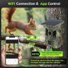 Caméra de chasse 4K 64 MP solaire — vue 2