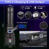 Lampe 2-en-1 UV 365 nm et LED blanche — zoom, variation continue, écran de charge, batterie externe, IPX6 Lampe 2-en-1 UV 365 nm et LED blanche — vue 2