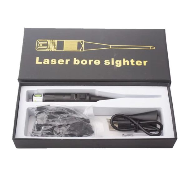 Collimateur laser de réglage — 18 adaptateurs de calibre, laser vert ou rouge, coffret complet Collimateur laser de réglage — vue 2