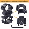 Adaptateur de montage universel K185 — collier de canon, rail 20 mm et anneau 1 pouce, modulable Adaptateur de montage universel K185 — vue 2