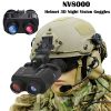 NV8000 — Jumelles de vision nocturne 3D à double écran, 250-300 m, casque ou serre-tête, 350 g NV8000 — Jumelles de vision nocturne 3D à double écran, 250-300 m, casque ou ser — vue 2