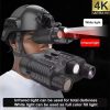 NV8161 — Jumelles de vision nocturne 4K 36 MP sur casque, 350-400 m, lampe blanche, 346 g, IP54 NV8161 — Jumelles de vision nocturne 4K 36 MP sur casque, 350-400 m, lampe blanc — vue 2