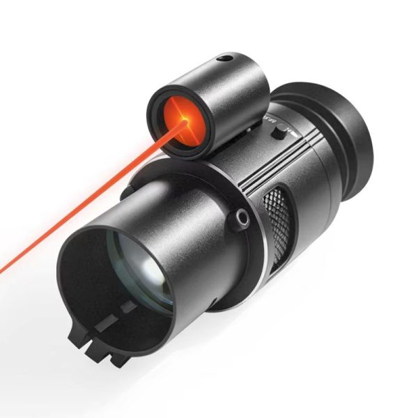 NV500 — Module de vision nocturne 4K pour lunette de tir, 500 m, adaptateurs 42 et 45 mm, usage seul ou sur casque NV500 — Module de vision nocturne 4K pour lunette de tir, 500 m, adaptateurs 42 — vue 2