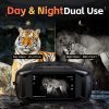 NVS-40 — Jumelles de vision nocturne 4K, écran IPS 3", 300 m, infrarouge 850 nm sur 7 niveaux, batterie 18650 NVS-40 — Jumelles de vision nocturne 4K, écran IPS 3″, 300 m, infrarouge 850 nm — vue 2