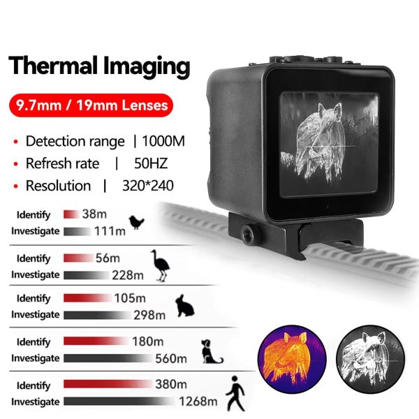 OWS-320 — Détecteur thermique 320×240, détection 1000 m, objectifs 9,7 et 19 mm  — vue 2