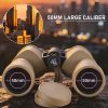 Jumelles 12x50 — oculaires 24 mm, prisme BAK4, traitement FMC, structure métal Jumelles 12×50 — oculaires 24 mm, prisme BAK4, traitement FMC, structure métal — vue 3