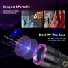 Lampe UV 365 nm 20 W — 4 LED, filtre noir, portée 50 m, USB-C et batterie externe, IPX6 Lampe UV 365 nm 20 W — vue 3