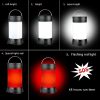 Lanterne de camping rechargeable — 5 modes dont rouge et SOS, base magnétique, 48 h d'autonomie Lanterne de camping rechargeable — vue 3