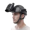 NV8161 — Jumelles de vision nocturne 4K 36 MP sur casque, 350-400 m, lampe blanche, 346 g, IP54 NV8161 — Jumelles de vision nocturne 4K 36 MP sur casque, 350-400 m, lampe blanc — vue 3