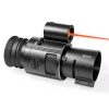 NV500 — Module de vision nocturne 4K pour lunette de tir, 500 m, adaptateurs 42 et 45 mm, usage seul ou sur casque NV500 — Module de vision nocturne 4K pour lunette de tir, 500 m, adaptateurs 42 — vue 3