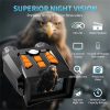 JA22 — Jumelles de vision nocturne 4K, 9 niveaux d'infrarouge, zoom 16x, écran 3", batterie 4000 mAh JA22 — Jumelles de vision nocturne 4K, 9 niveaux d’infrarouge, zoom 16x, écran 3 — vue 3