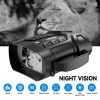 Jumelles de vision nocturne 1080p — écran IPS 2,8", infrarouge 5 W sur 7 niveaux, charge rapide USB-C Jumelles de vision nocturne 1080p — vue 3