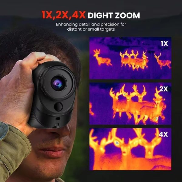 GOYOJO — Monoculaire thermique 384×288, objectif 15 mm, écran 800×600, 50 Hz, 6  — vue 3