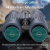 Jumelles 10x42 — prisme BAK4, film diélectrique haute réflectivité, structure métal, oculaires 23 mm Jumelles 10×42 — prisme BAK4, film diélectrique haute réflectivité, structure mé — vue 4