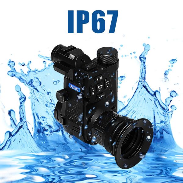 PARD NV007S — Clip-on de vision nocturne 1080p, écran 1024×768, tenue au recul 6000 J, IP67, 5 bagues fournies PARD NV007S — Clip-on de vision nocturne 1080p, écran 1024×768, tenue au recul 6 — vue 4
