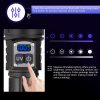 Lampe 2-en-1 UV 365 nm et LED blanche — zoom, variation continue, écran de charge, batterie externe, IPX6 Lampe 2-en-1 UV 365 nm et LED blanche — vue 4