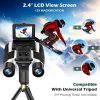 Jumelles numériques 12x32 avec caméra — écran rabattable 2,4", photos 48 MP, vidéo 2.5K, zoom 8x Jumelles numériques 12×32 avec caméra — vue 4