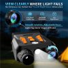 JA22 — Jumelles de vision nocturne 4K, 9 niveaux d'infrarouge, zoom 16x, écran 3", batterie 4000 mAh JA22 — Jumelles de vision nocturne 4K, 9 niveaux d’infrarouge, zoom 16x, écran 3 — vue 4