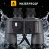 Jumelles marine 10x50 — boussole et télémètre intégrés, oculaires 28 mm, champ 132 m à 1000 m Jumelles marine 10×50 — vue 4