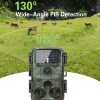 LCK229 — Caméra de chasse 4K 48 MP, vision nocturne discrète 850 nm, IP67, écran 2" LCK229 — Caméra de chasse 4K 48 MP, vision nocturne discrète 850 nm, IP67, écran — vue 5