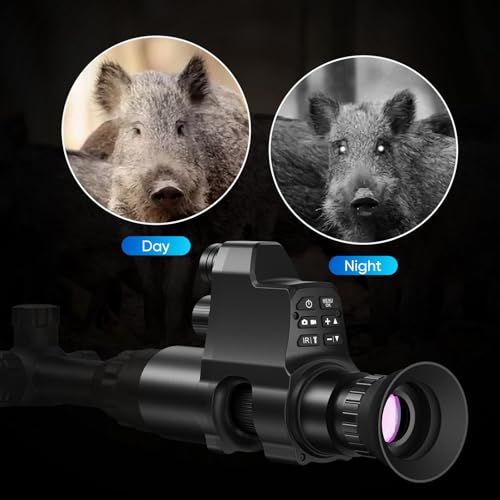 NV4A GOYOJO — Module clip-on de vision nocturne 1920p, 200-350 m, 280 g, relecture intégrée NV4A GOYOJO — Module clip-on de vision nocturne 1920p, 200-350 m, 280 g, relectu — vue 5