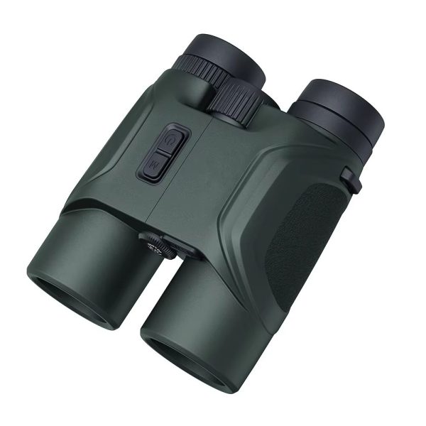 Jumelles télémètre laser LRB30 10x42 — portée 5000 yards, boussole, balistique, recharge solaire Jumelles télémètre laser LRB30 10×42 — vue 5