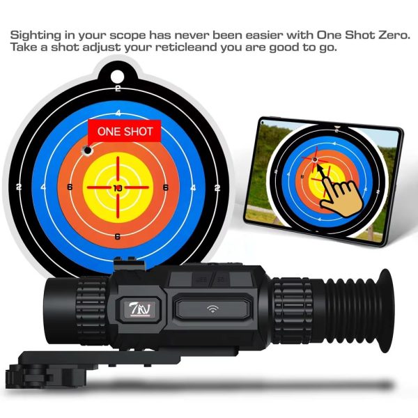 TRV-ND40 — Lunette 4K, zoom auto 4-16x, lentilles Lanthanide et traitement UWIR, télémètre 1200 m, 1000 m de jour TRV-ND40 — Lunette 4K, zoom auto 4-16x, lentilles Lanthanide et traitement UWIR, — vue 5