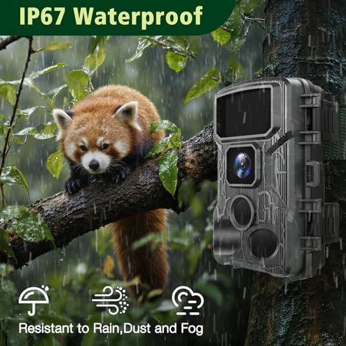 Caméra de chasse DL10 4K 64 MP — WiFi et Bluetooth, application avec carte, déclenchement 0,1 s, trépied inclus Caméra de chasse DL10 4K 64 MP — vue 5