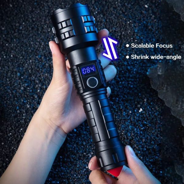 Lampe torche longue portée rechargeable — vue 5