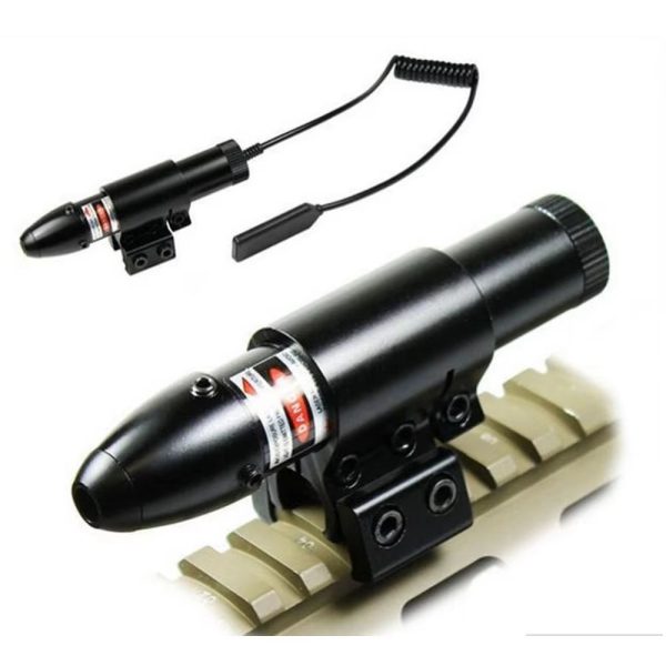 Viseur laser Spike — rouge ou vert, montage rail ou canon, interrupteur déporté, batterie et chargeur inclus Viseur laser Spike — vue 5