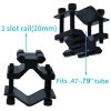 Adaptateur de montage universel K185 — collier de canon, rail 20 mm et anneau 1 pouce, modulable Adaptateur de montage universel K185 — vue 5