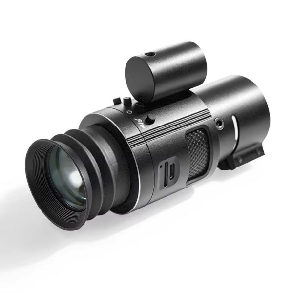NV500 — Module de vision nocturne 4K pour lunette de tir, 500 m, adaptateurs 42 et 45 mm, usage seul ou sur casque NV500 — Module de vision nocturne 4K pour lunette de tir, 500 m, adaptateurs 42 — vue 5