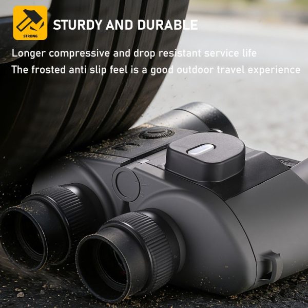 Jumelles marine 10x50 — boussole et télémètre intégrés, oculaires 28 mm, champ 132 m à 1000 m Jumelles marine 10×50 — vue 5