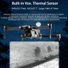 Module thermique 640×512 pour drone — NETD ≤25 mK, 50 Hz, détection 900 m, 23 g, sortie vidéo analogique Module thermique 640×512 pour drone — vue 5