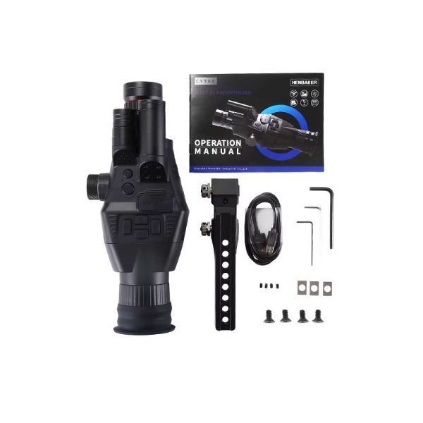 CY900 — Vision nocturne à illuminateur télescopique, télémètre et balistique, PIP, batterie 21700, recul 5000 J CY900 — Vision nocturne à illuminateur télescopique, télémètre et balistique, PI — vue 6
